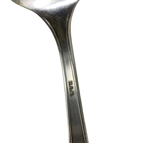 Vintage Reed & Barton Cake Pie Server Silver Tone Metal - Picture 5 of 5